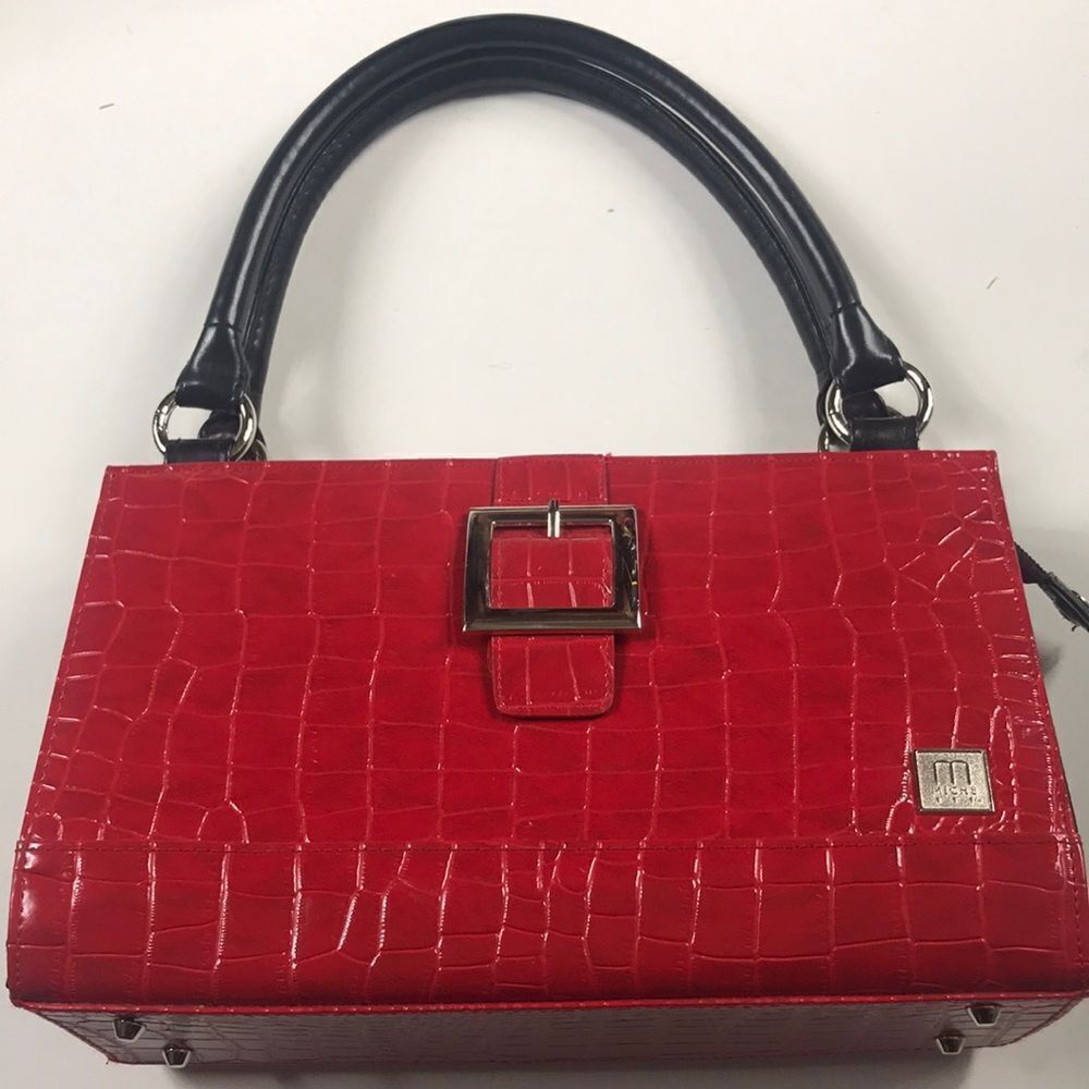 MICHE RED CREAM BLACK 2 COVERS WOMEN BAG